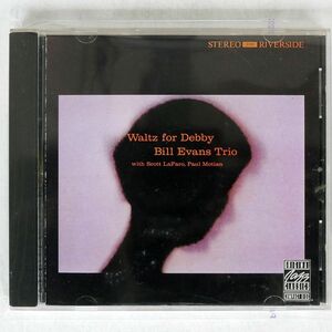 BILL EVANS TRIO/WALTZ FOR DEBBY/RIVERSIDE RECORDS OJCCD-210 CD □