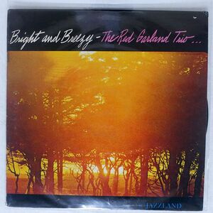 RED GARLAND/BRIGHT AND BREEZY/JAZZLAND JLP48 LP