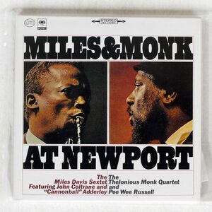 紙ジャケ MILES DAVIS SEXTET & THE THELONIOUS MONK QUARTET/MILES & MONK AT NEWPORT/ソニーレコード SRCS-9314 CD