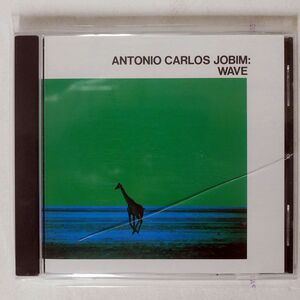 ANTONIO CARLOS JOBIM/WAVE/A&M RECORDS 393 002-2 CD □