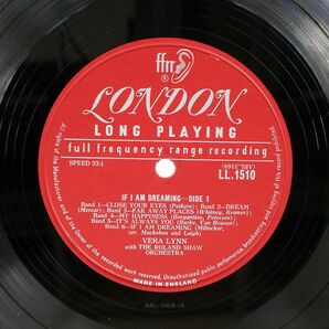 英 ORIGINAL モノラル盤 VERA LYNN/IF I AM DREAMING/LONDON LL1510 LPの画像2