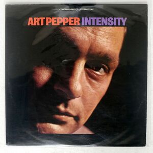 ART PEPPER/INTENSITY/CONTEMPORARY S7607 LP