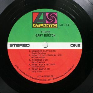 GARY BURTON/THROB/ATLANTIC SD1531 LPの画像2