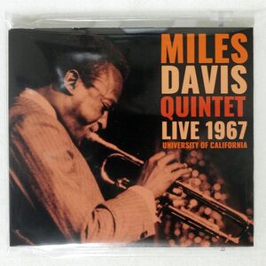 デジパック MILES DAVIS QUINTET/LIVE 1967 UNIVERSITY OF CALIFORNIA/EQUINOX EQCD6007 CD □