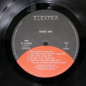 ジョージ・デューク/GEORGE DUKE/ELEKTRA P13369 LPの画像2