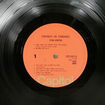 帯付き スタン・ケントン楽団/ポートレイツ・オン・スタンダーズ/CAPITOL ECR88010 LP_画像2