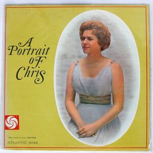  рис ORIGINAL монофонический запись CHRIS CONNOR/A PORTRAIT OF CHRIS/ATLANTIC 8046 LP