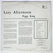 米 ORIGINAL モノラル盤 PEGGY KING/LAZY AFTERNOON/IMPERIAL LP9078 LP_画像2