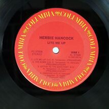 米 HERBIE HANCOCK/LITE ME UP/COLUMBIA FC37928 LP_画像2