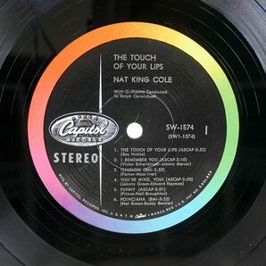 米 NAT KING COLE/TOUCH OF YOUR LIPS/CAPITOL SW1574 LPの画像2