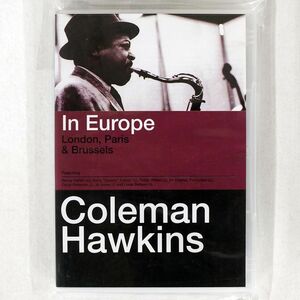 COLEMAN HAWKINS/IN EUROPE: LONDON, PARIS & BRUSSELS/STANDING OH!VATION OH44646 DVD □