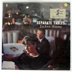 米 LU ANN SIMMS/AT SEPARATE TABLES/JUBILEE JGS1092 LP