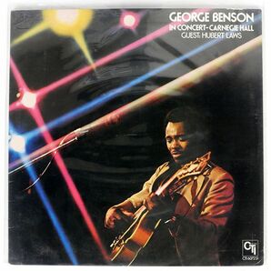 GEORGE BENSON/IN CONCERT - CARNEGIE HALL/CTI CTI6072S1 LPの画像1