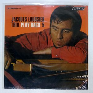 米 JACQUES LOUSSIER TRIO/PLAY BACH 5/LONDON PS524 LP