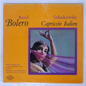 独 HUGO RIGNOLD/RAVEL:BOLERO/TSCHAIKOWSKY:CAPRICCIO ITALIEN/SOMERSET MI9600 LP