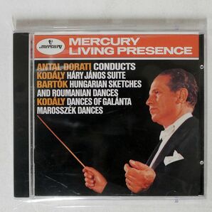 ANTAL DORATI/DORATI CONDUCTS KODALY AND BARTOK/MERCURY 432 005-2 CD □の画像1