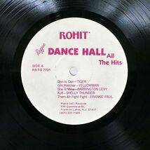 米 VA/REGGAE DANCE HALL ALL THE HITS/ROHIT RRTG7731 LP_画像2