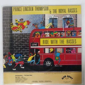 PRINCE LINCOLN THOMPSON/RIDE WITH THE RASSES/VISTA SOUNDS GSLP100 LP