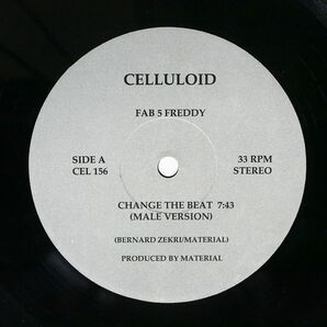 FAB 5 FREDDY/CHANGE THE BEAT/CELLULOID CEL156 12の画像1