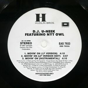 DJ U-NEEK/MOVIN’ ON/EPIC EAS7933 12