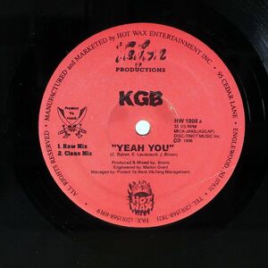 KGB/YEAH YOU!/TEFLON PRODUCTIONS HW1805 12