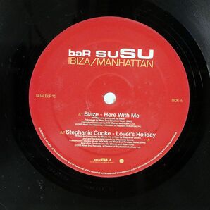 VA/BAR SUSU - IBIZA / MANHATTAN/SUSU SUALBLP12 LPの画像2