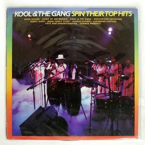 米 KOOL & THE GANG/SPIN THEIR TOP HITS/DE LITE 8225361 LPの画像1