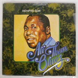  britain MEMPHIS SLIM/ALL THEM BLUES/DJM DJLMD8012 LP