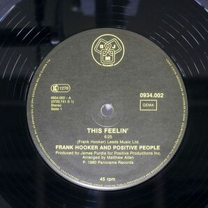 独 FRANK HOOKER/THIS FEELIN’/DJM RECORDS LTD. 093402 12の画像2