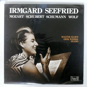 英 IRMGARD SEEFRIED/MOZART, SCHUBERT, SCHUMANN, WOLF/PEARL SHE556 LP