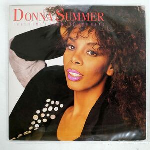 英 DONNA SUMMER/THIS TIME I KNOW ITS FOR REAL/WARNER BROS. U7780 LP