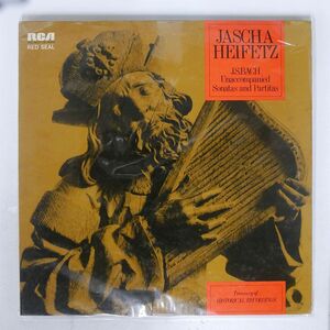 ハイフェッツ/バッハ無伴奏ヴァイオリン・ソナタ＆パルティータ集/RCA RED2017 LP