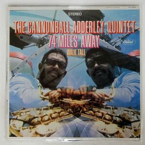 米 CANNONBALL ADDERLEY QUINTET/74 MILES AWAY/CAPITOL ST2822 LPの画像1