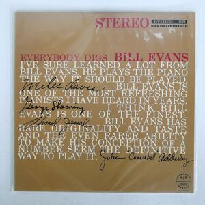米 BILL EVANS/EVERYBODY DIGS/RIVERSIDE OJC068 LP