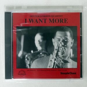 DEXTER GORDON QUARTET/I WANT MORE/STEEPLECHASE VACE-9004 CD □