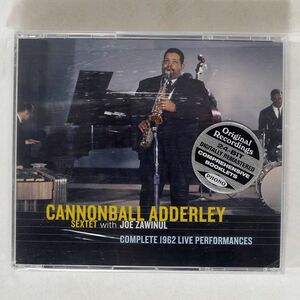 未開封 CANNONBALL ADDERLEY SEXTET WITH JOE ZAWINUL/COMPLETE 1962 LIVE PERFORMANCES/PHONO 870258 CD