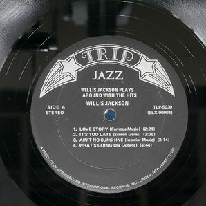 米 WILLIS JACKSON/PLAYS AROUND WITH THE HITS/TRIP JAZZ TLP5030 LPの画像2