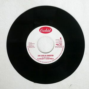 英 LACKSLEY CASTELL/JAH LOVE IS SWEETER/ORCHID ORC707 7 □