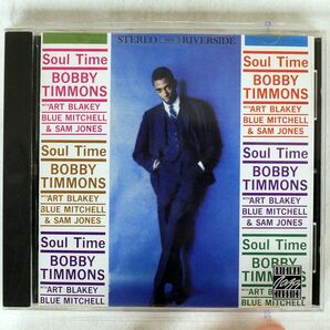 BOBBY TIMMONS/SOUL TIME/ORIGINAL JAZZ CLASSICS OJCCD-820-2 CD □の画像1