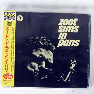 ズート・シムズ/イン・パリ/EMIミュージック・ジャパン TOCJ50223 CD □