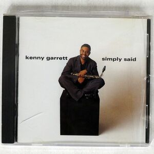 KENNY GARRETT/SIMPLY SAID/WARNER 9 47343-2 CD □