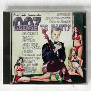 VA/007 LICENSE TO PARTY/RUMBLE RECORDS RUMBCD007 CD □