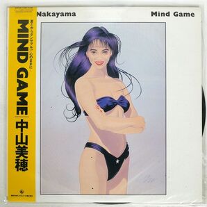 帯付き 中山美穂/MIND GAME/KING K28A860 LPの画像1