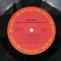 帯付き OST(ケニー・ロギンス)/フットルース/CBS SONY 28AP2770 LP_画像2