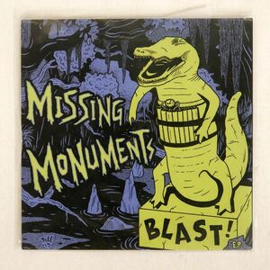 MISSING MONUMENTS/BLAST E.P./SLOVENLY RECORDINGS 702138 7 □