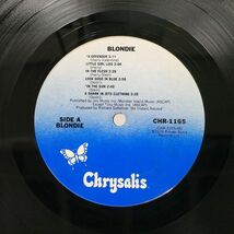 米 BLONDIE/SAME/CHRYSALIS CHR1165 LP_画像2