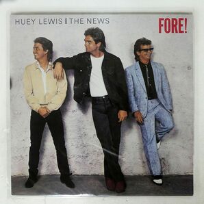 英 HUEY LEWIS & THE NEWS/FORE/CHRYSALIS CDL1534 LPの画像1