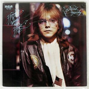 DAVID CASSIDY/HOME IS WHERE THE HEART IS/RCA RVP6036 LP