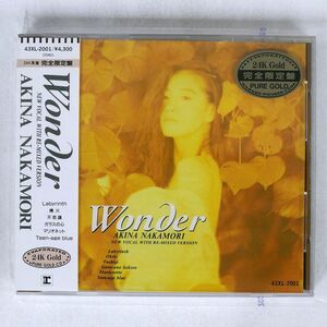 中森明菜/WONDER (NEW VOCAL WITH RE-MIXED VERSION)/REPRISE RECORDS 43XL-2001 CD □