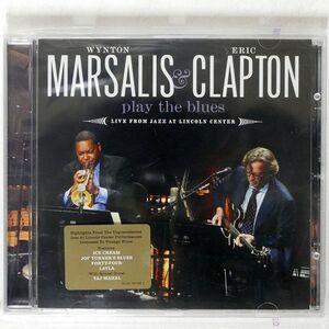 WYNTON MARSALIS/WYNTON MARSALIS & ERIC CLAPTON PLAY THE BLUES/WARNER 8122797591 CD □